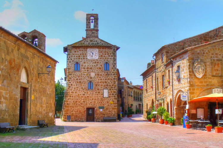 Sovana, Toscana, Italia