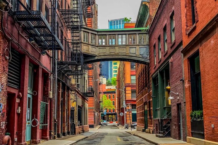 Staple Street, Nueva York, USA, Estados Unidos