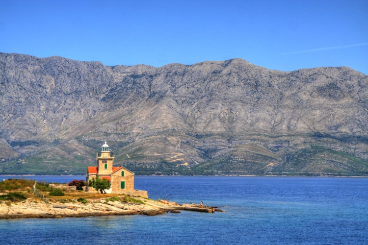 Faro de Sucuraj, Hvar, Croacia
