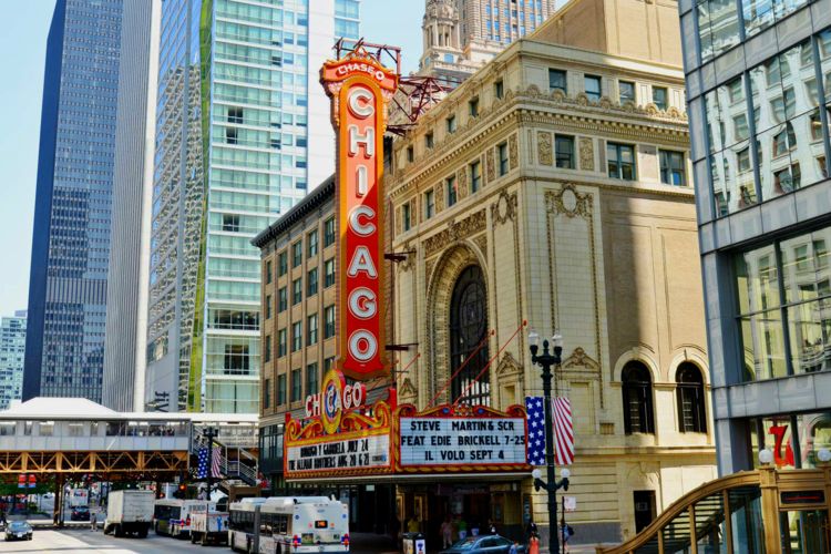 Teatro Chicago, USA, Estados Unidos