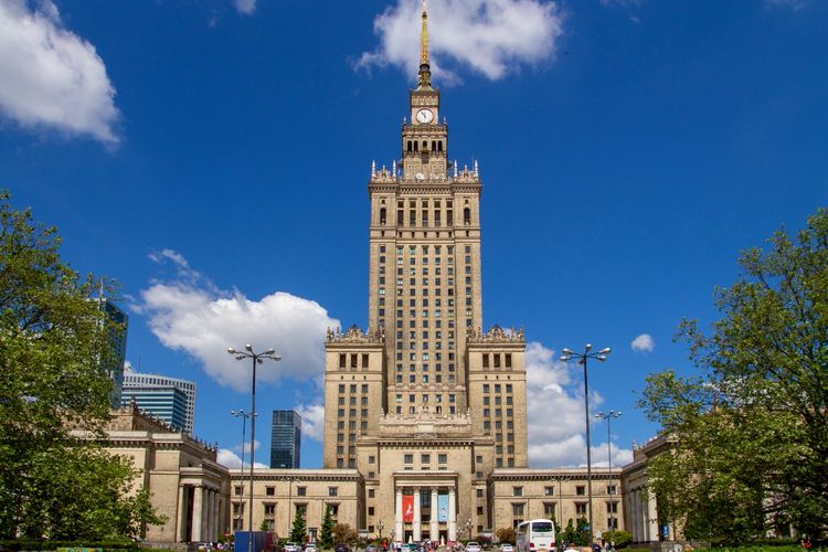 Palacio de la Cultura y de la Ciencia de Varsovia, Polonia, Varsovia
