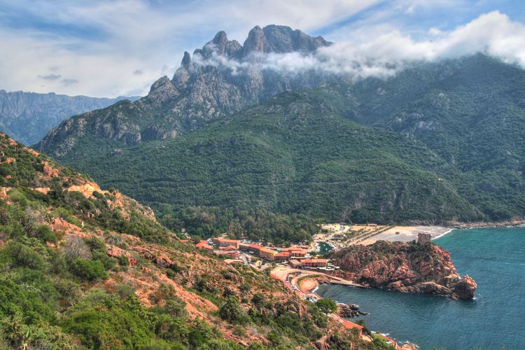 Torre de Porto, Córcega, Francia