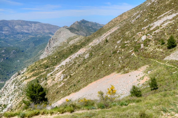 Ruta de vuelta a las Casas de Bernia