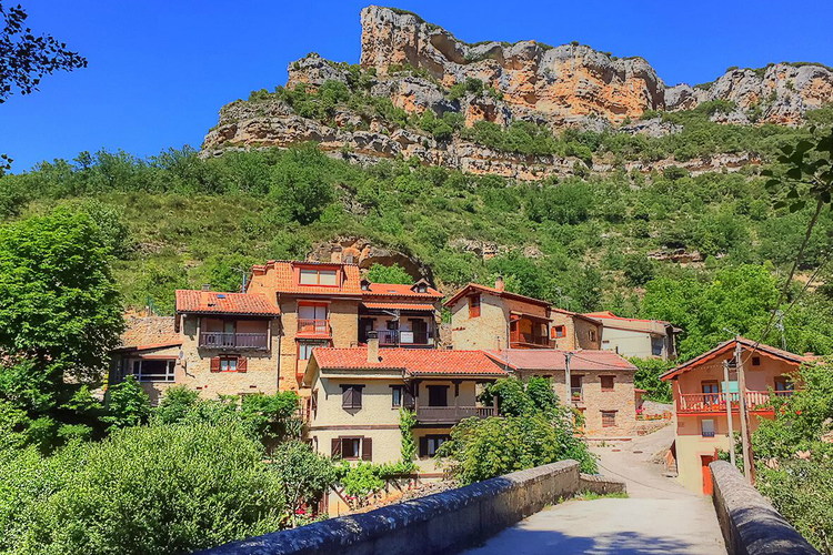 Valdelateja, Cañón del Ebro, Burgos, Castilla  León