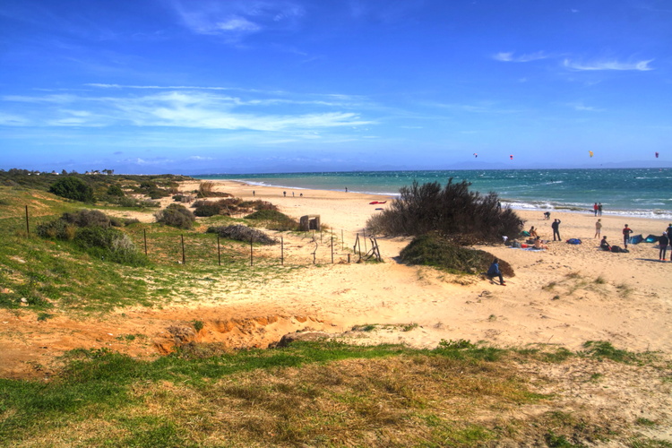 Entrada de El Tumbao a Valdevaqueros, Cádiz, Tarifa