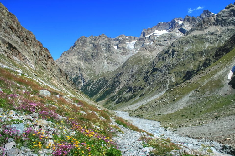 Valle del Veneon, Francia, Ecrins, Alpes