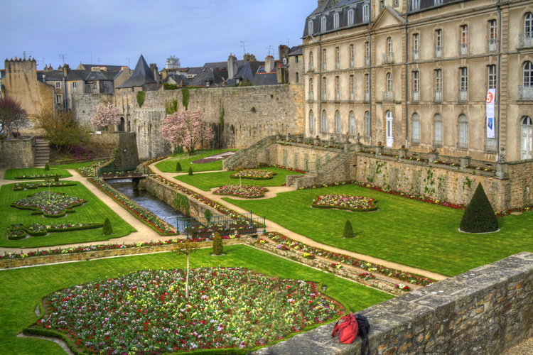 Murallas de Vannes, Bretaña, Francia
