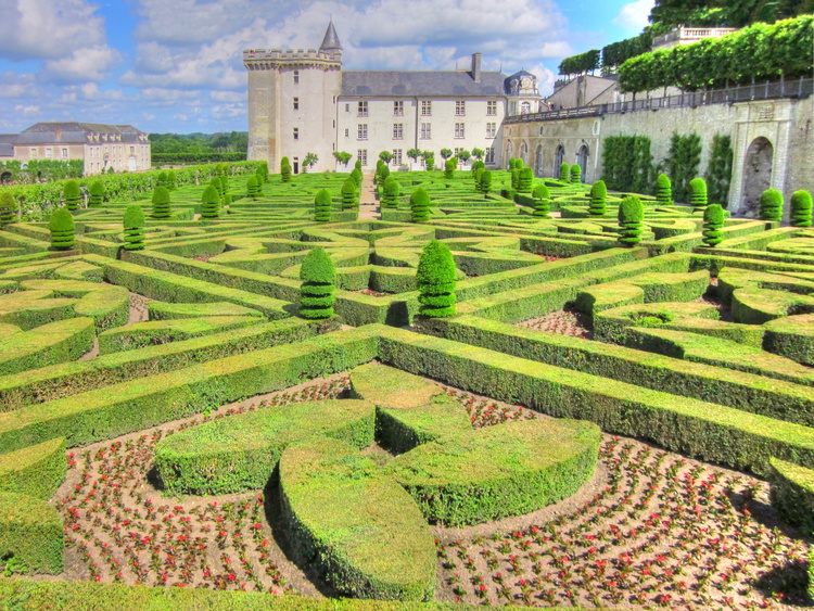 Villandry, Loira, Francia