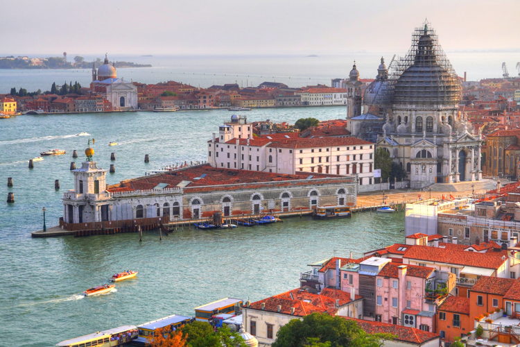 Vistas desde Campanille, Venecia, Italia