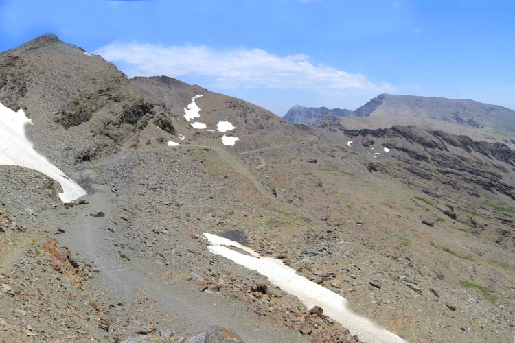 Vistas desde el refugio de Carihuela, Veleta, Sierra Nevada, Granada