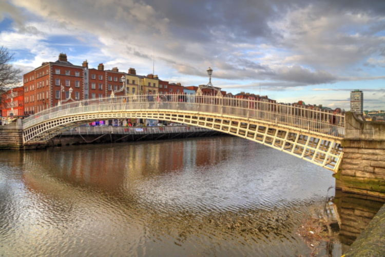 Puente Ha'penny, Irlanda, Dublín