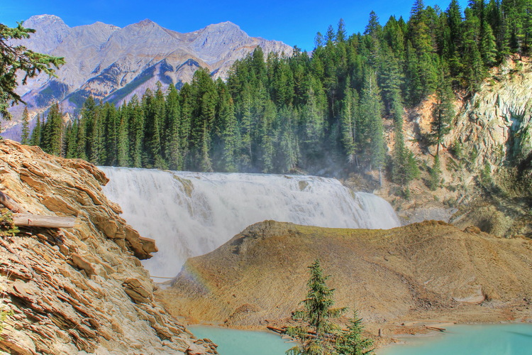 Wapta Falls, British Columbia, Yoho National Park, Canada