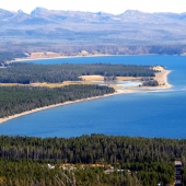 Elephant Back con vistas al lago Yellowstone