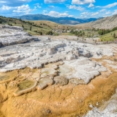 Terrazas en Mammoth Hot Springs