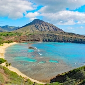 Hanauma Bay desde el otro extremo