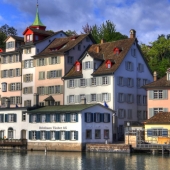 Ribera del Limmat Suiza, Zúrich