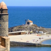 Vistas del castillo a la capilla de San Vicente