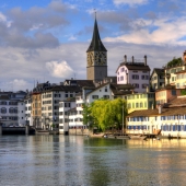 Ribera del Limmat Suiza, Zúrich