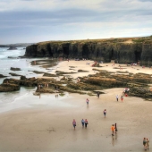 Otra vista de Las Catedrales, Lugo, Ribadeo, Galicia