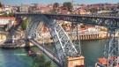 Puente de Luiz I en Oporto, Portugal