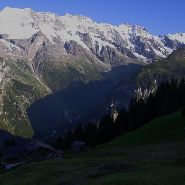 Suiza, Mürren, doble revelado