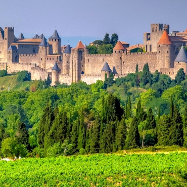 Vista general de Carcassonne