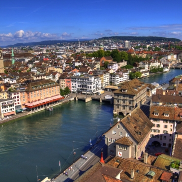 Vistas catedral, Zurich Suiza