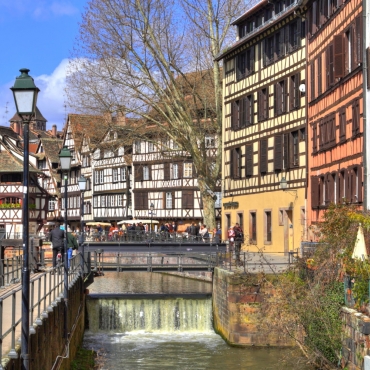 Petite France, Estrasburgo, Alsacia, Francia