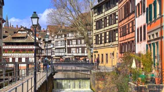 Petite France, Estrasburgo, Alsacia, Francia