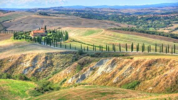 Agriturismo, Asciano, Toscana, Crete Senesi, Italia