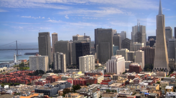 San Francisco, California, USA, Downtown, Coit Tower