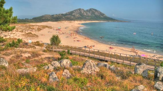 Playa de Louro, Area Maior, Muros, Galicia, Rías Bajas