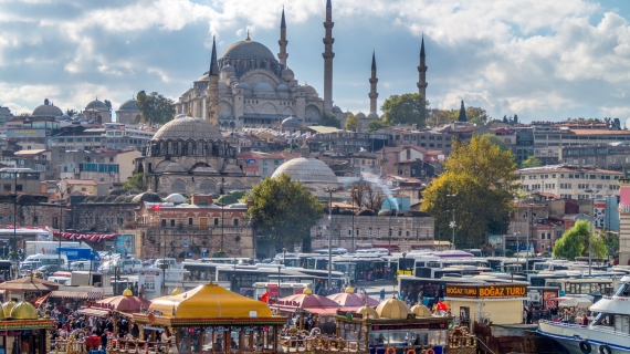 Vista de Santa Sofia, Estambul, Turqquia, mezquita