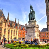 Plaza Markt, Brujas