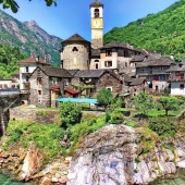 Ticino, Suiza, Lugano, Verzasca