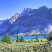 Lago Bow, Banff National  Park, Canadá, Alberta