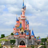 Castillo de Eurodisney, Paris, Francia, Bella Durmiente