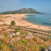 Playa de Louro, Area Maior, Muros, Galicia, Rías Bajas
